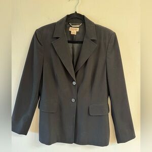 Michael Kors woman black jacket blazer size 8
